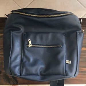 Blue fawn design bag